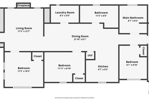House in Leesburg, Florida 3 bedrooms, 96.25 sq.m. № 2400384 - photo 9