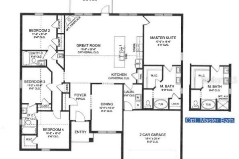 House in North Port, Florida 4 bedrooms, 196.49 sq.m. № 2217126 - photo 2