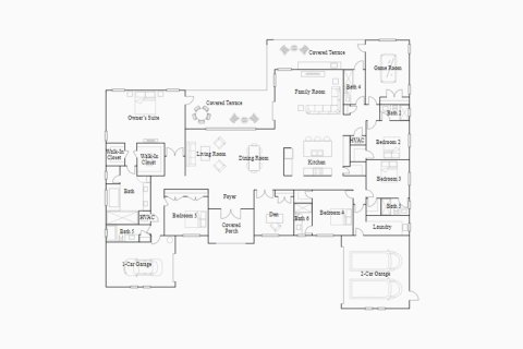 Townhouse floor plan «399SQM MAGNOLIA», 5 bedrooms in SIERRA RANCHES