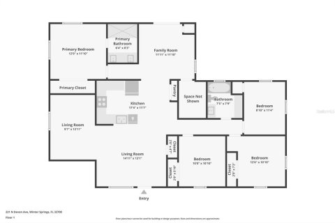 House in Winter Springs, Florida 4 bedrooms, 149.02 sq.m. № 1899740 - photo 11