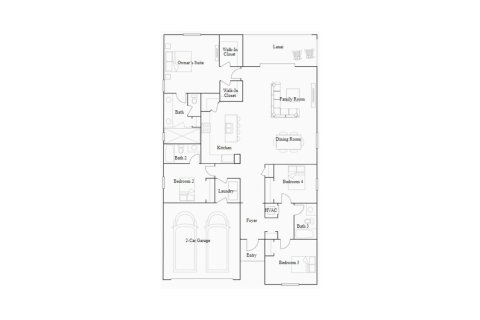 House floor plan «188SQM», 4 bedrooms in ARBORWOOD PRESERVE
