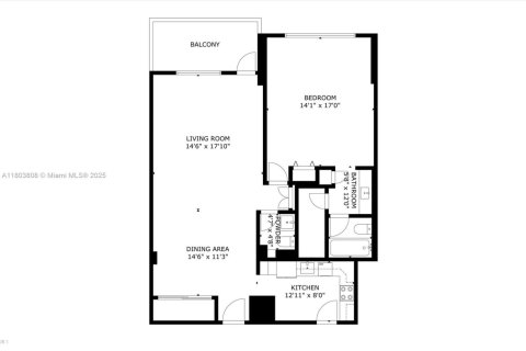 Condo in Surfside, Florida, 1 bedroom  № 1881752 - photo 27