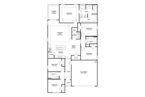 House in Palm Coast, Florida 5 bedrooms, 187.29 sq.m. № 2222831 - photo 2