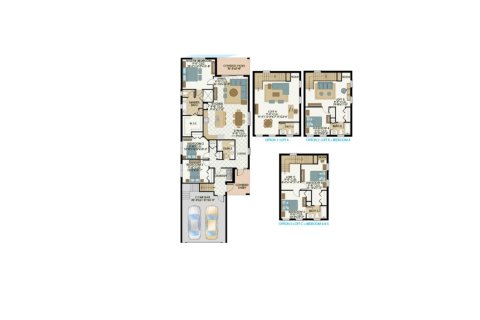 Планировка виллы или дома «House» 5 спален в ЖК Sky Cove South - of Westlake