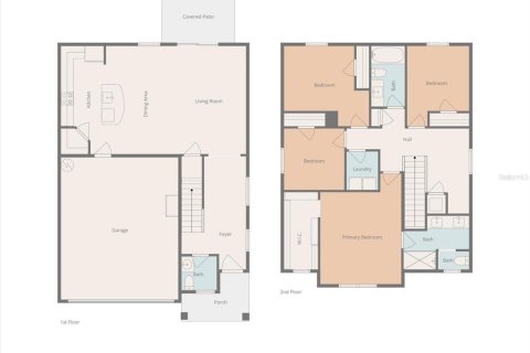 House in Brooksville, Florida 4 bedrooms, 170.1 sq.m. № 2223573 - photo 2