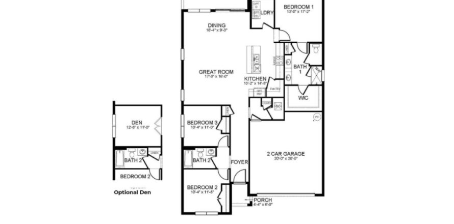 Casa en Star Farms at Lakewood Ranch - Freedom en Lakewood Ranch, Florida 3 dormitorios, 169 m2 № 574797