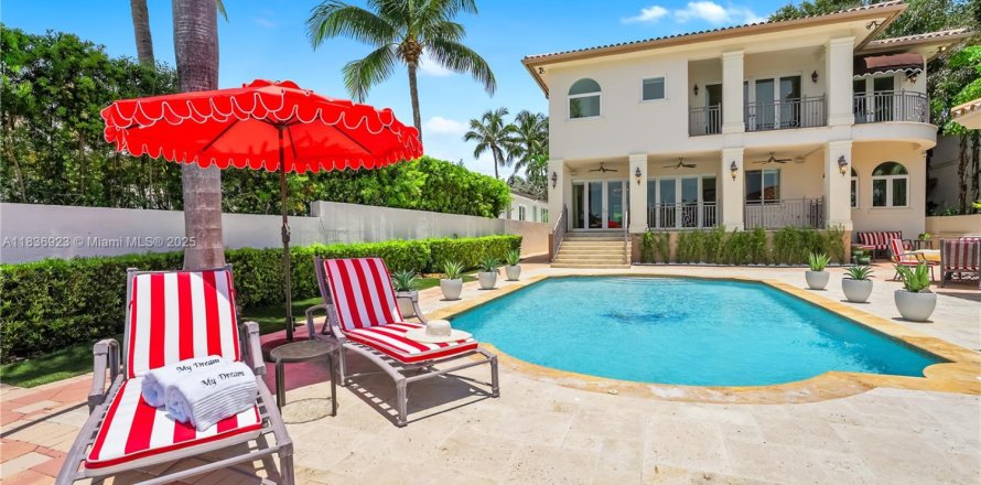 Villa ou maison à Miami Beach, Floride 6 chambres, 524.43 m2 № 1822086