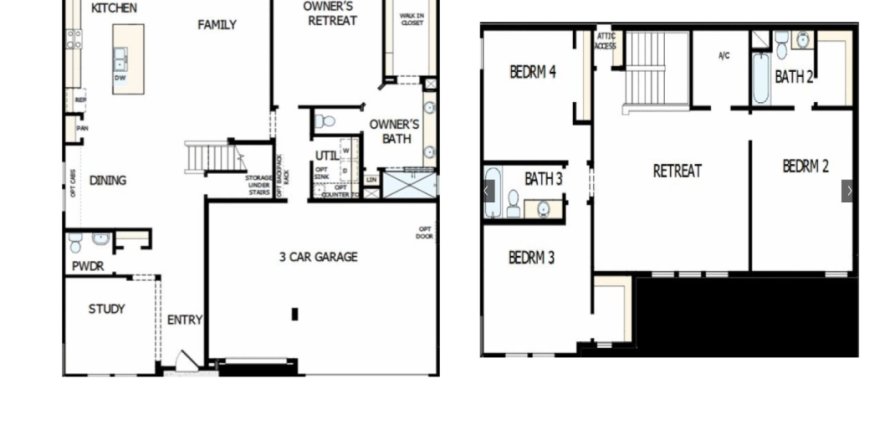 House in Falls at Shearwater - 60' in Saint Augustine, Florida 4 bedrooms, 284 sq.m. № 437200