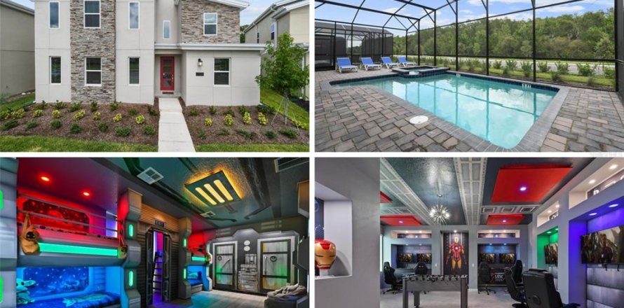 Villa ou maison à Kissimmee, Floride 8 chambres, 398.46 m2 № 2125277