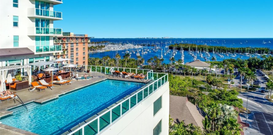 Condominio en Miami, Florida, 1 dormitorio № 1805989