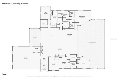 Casa en venta en Leesburg, Florida, 4 dormitorios, 308.25 m2 № 2384063 - foto 7