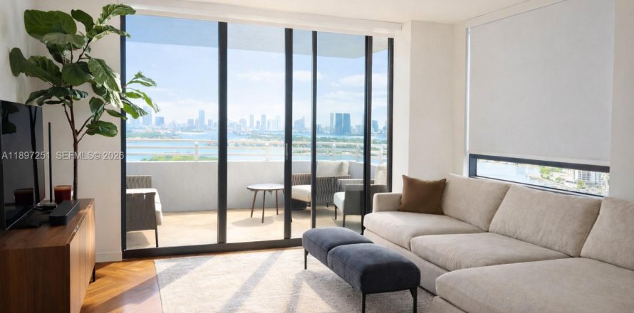 Кондоминиум с 2 спальнями в Майами-Бич, Флорида № 2060202