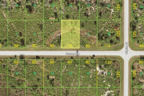 Terreno en venta en Port Charlotte, Florida № 2198492 - foto 2