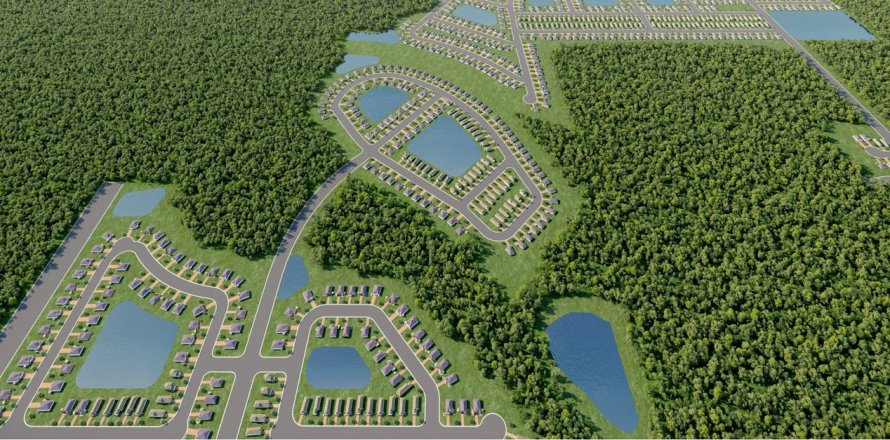 Saddle Oaks - Saddle Oaks 50s sobre plano en Jacksonville, Florida № 486464