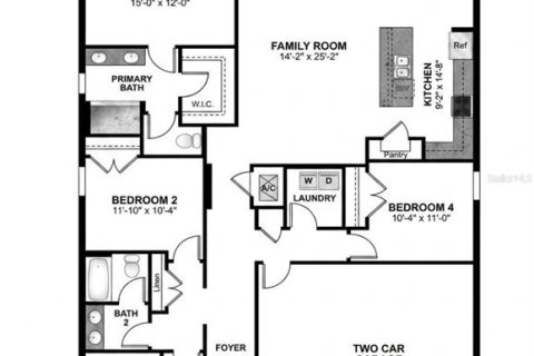 Villa ou maison à vendre à Groveland, Floride: 4 chambres, 173.45 m2 № 2324247 - photo 3