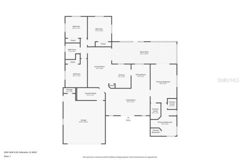 Villa ou maison à louer à Palmetto, Floride: 4 chambres, 193.14 m2 № 1852458 - photo 2