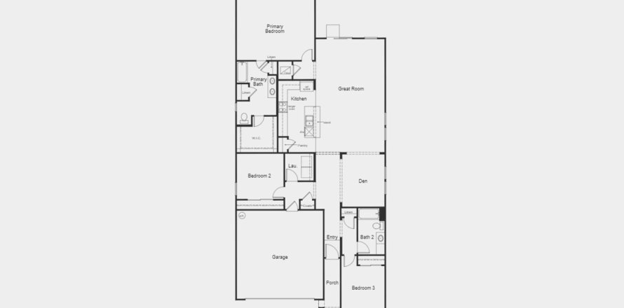 Планировка таунхауса «176SQM» 3 спальни в ЖК WHITEVIEW VILLAGE