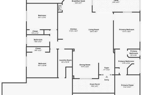 House in Leesburg, Florida 3 bedrooms, 216.18 sq.m. № 1732342 - photo 4