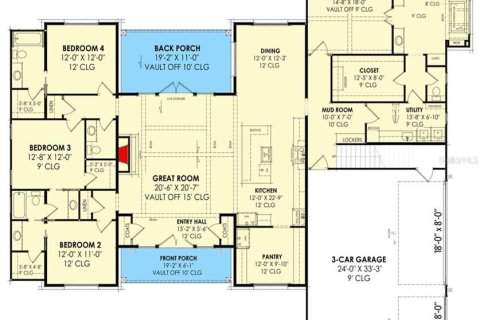Casa en venta en Orlando, Florida, 4 dormitorios, 268.21 m2 № 1916314 - foto 2