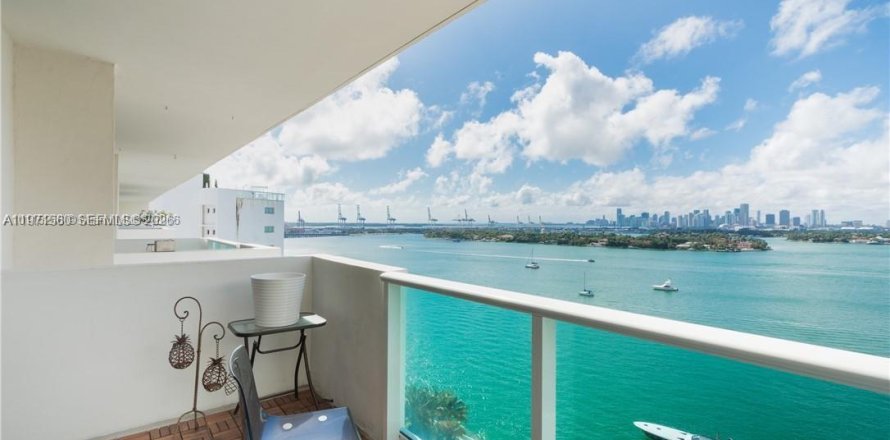 Studio à Condo à Miami Beach, Floride  № 2042246