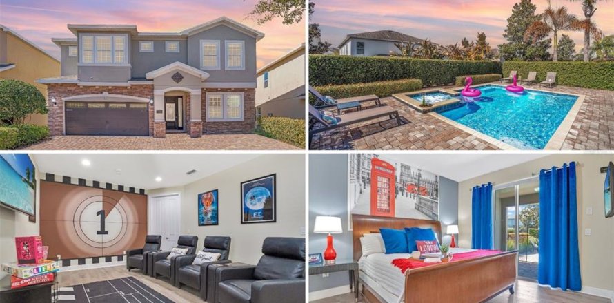 House in Kissimmee, Florida 10 bedrooms, 438.87 sq.m. № 2115409