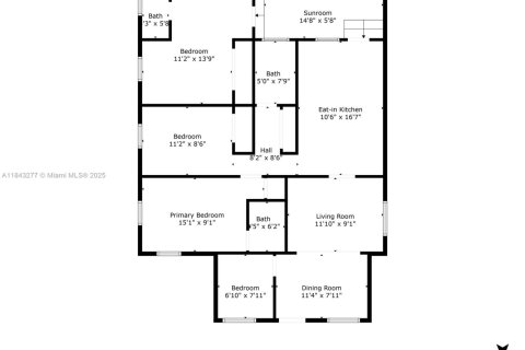 Villa ou maison à louer à Miami, Floride: 7 chambres, 201.97 m2 № 1836200 - photo 29