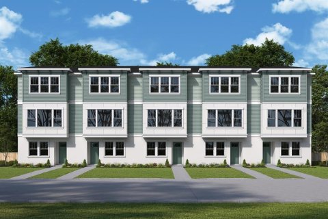 Townhouse in Saint Petersburg, Florida 3 bedrooms, 181.35 sq.m. № 2151225
