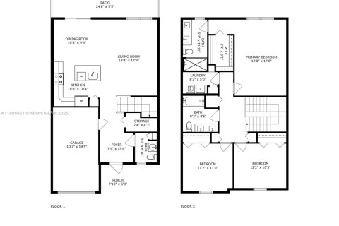 Adosado en venta en Miami, Florida, 3 dormitorios, 170.2 m2 № 1742491 - foto 28
