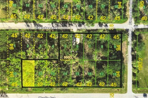 Terreno en venta en Punta Gorda, Florida № 1555431 - foto 2