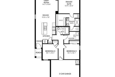 Villa ou maison à vendre à Bartow, Floride: 3 chambres, 117.89 m2 № 1870394 - photo 1