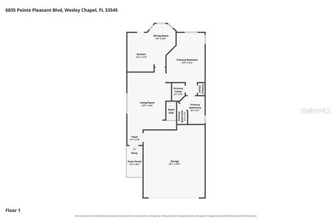 Villa ou maison à louer à Wesley Chapel, Floride: 4 chambres, 131.46 m2 № 2413580 - photo 2
