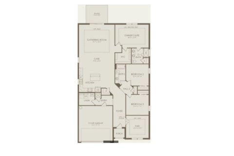 House floor plan «House», 4 bedrooms in Canopy Terrace