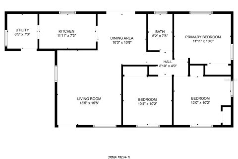 House in Orlando, Florida 3 bedrooms, 97.45 sq.m. № 1565803 - photo 23