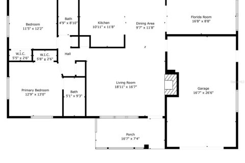House in Crystal River, Florida 2 bedrooms, 122.91 sq.m. № 1654790 - photo 20