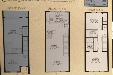 Townhouse in West Palm Beach, Florida 2 bedrooms, 134.52 sq.m. № 722576 - photo 1
