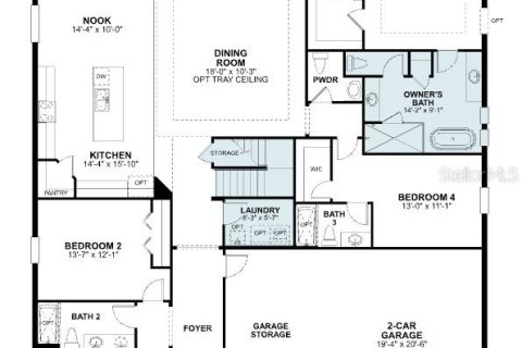 Villa ou maison à vendre à Apopka, Floride: 5 chambres, 323.76 m2 № 1768973 - photo 29
