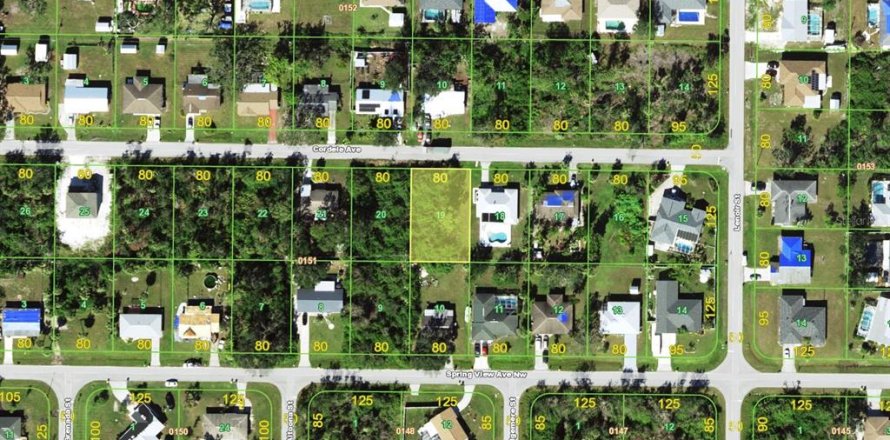 Terrain à Port Charlotte, Floride № 2235271