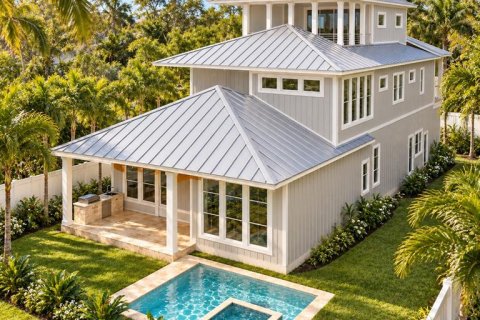 House in New Smyrna Beach, Florida 6 bedrooms, 422.24 sq.m. № 2427098 - photo 8