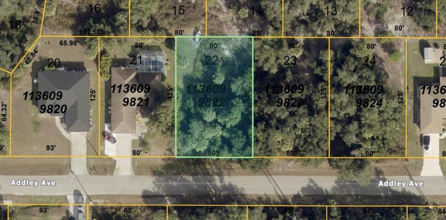 Land in North Port, Florida № 2394115