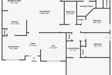Villa ou maison à vendre à Riverview, Floride: 3 chambres, 173.08 m2 № 2415128 - photo 5