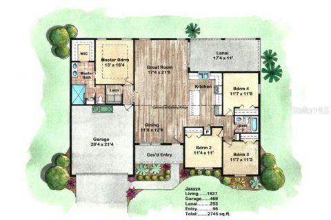 House in Dunnellon, Florida 4 bedrooms, 179.02 sq.m. № 1677666 - photo 19