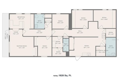 Immobilier commercial à louer à Bradenton, Floride: 169.83 m2 № 2214897 - photo 2
