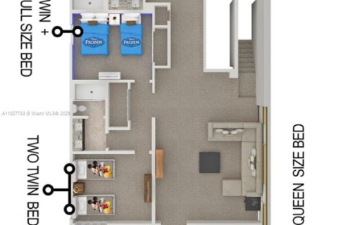Villa ou maison à vendre à Kissimmee, Floride: 7 chambres, 307.88 m2 № 1799109 - photo 25
