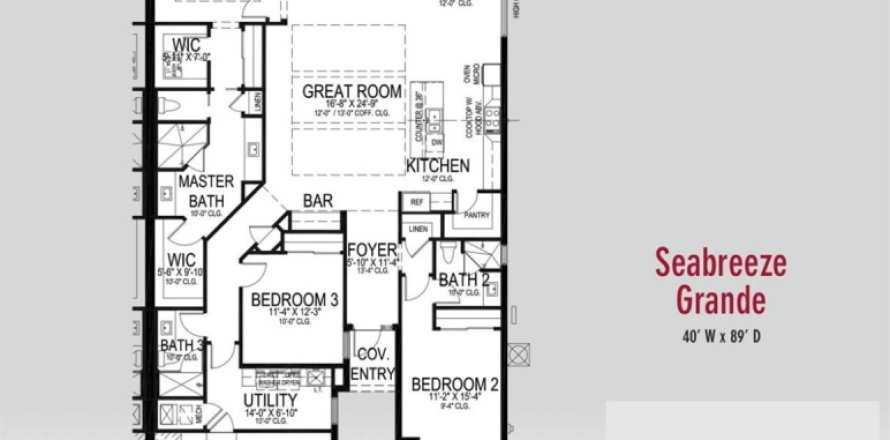 House in Vero Beach, Florida 3 bedrooms, 209.4 sq.m. № 512068