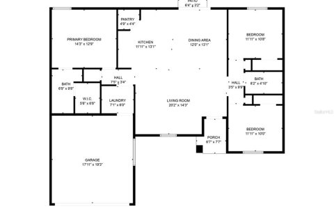 Casa en alquiler en Mascotte, Florida, 3 dormitorios, 135.27 m2 № 1901744 - foto 20