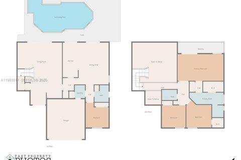 Купить виллу или дом в Плантация, Флорида 4 спальни, 226.5м2, № 2043692 - фото 4