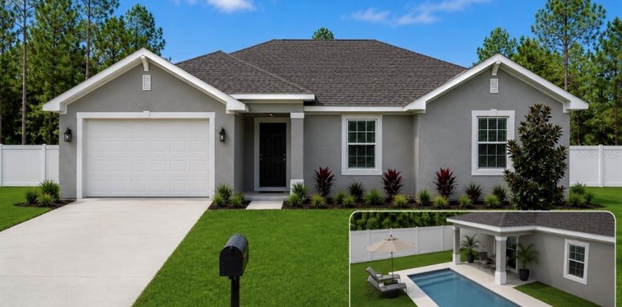 House in Palm Coast, Florida 4 bedrooms, 168.06 sq.m. № 2155885