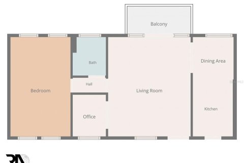 Condo in Saint Petersburg, Florida, 1 bedroom  № 2424221 - photo 12