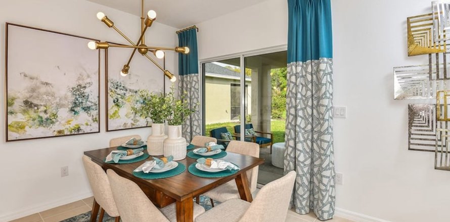 House in EAVE'S BEND AT ARTISAN LAKES in Palmetto, Florida 4 bedrooms, 211 sq.m. № 196379
