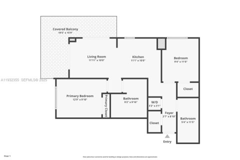 Condo in Miami, Florida, 2 bedrooms № 2260868 - photo 2